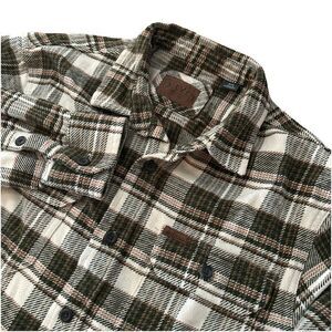Orvis Big Bear Heavyweight Double Brushed Flannel Button Down Men’s M Pockets‎